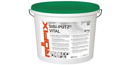 Tencuială decorativă silicat – siliconică RÖFIX SiSi-Putz® VITAL